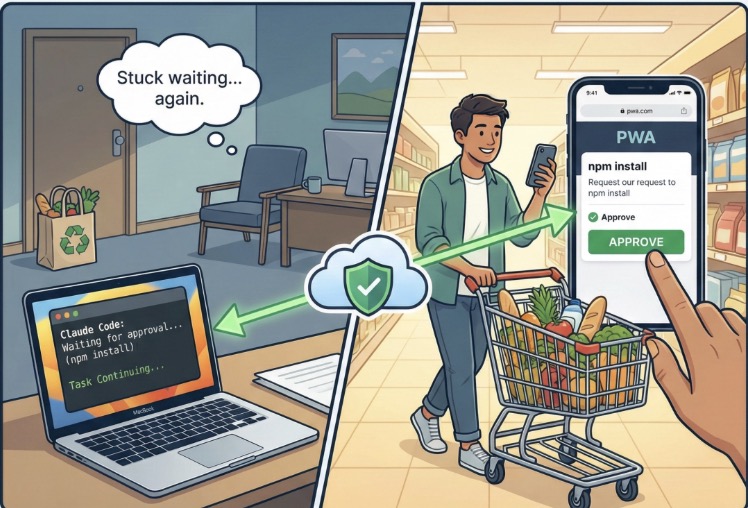 Claude Code approval flow